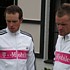Kim Kirchen und Matthias Kessler vor L�ttich - Bastogne - L�ttich 2006